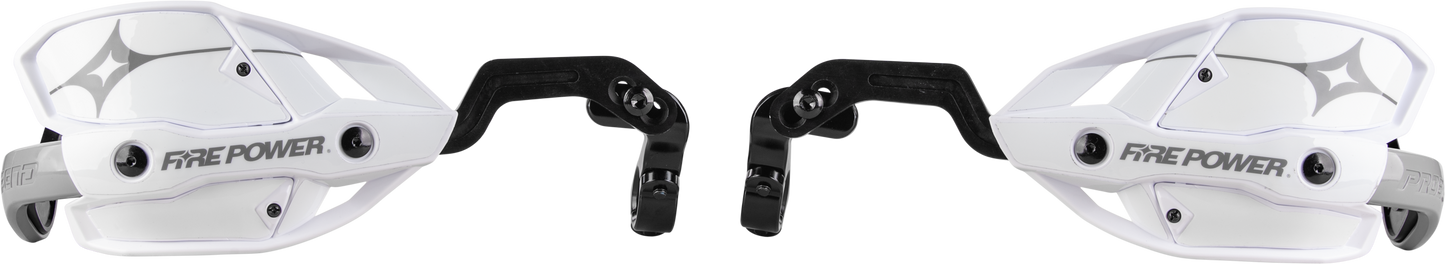 Fire Power 1 1/8 inch Closed Handguard with Probend and PowerGrip Bar Ends - Kelly Motorsports