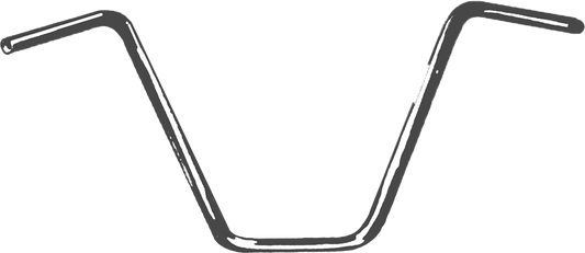 FIRE POWER 1" Handlebar Ape Hanger with 16" Rise - Part Number 043101512 - Kelly Motorsports