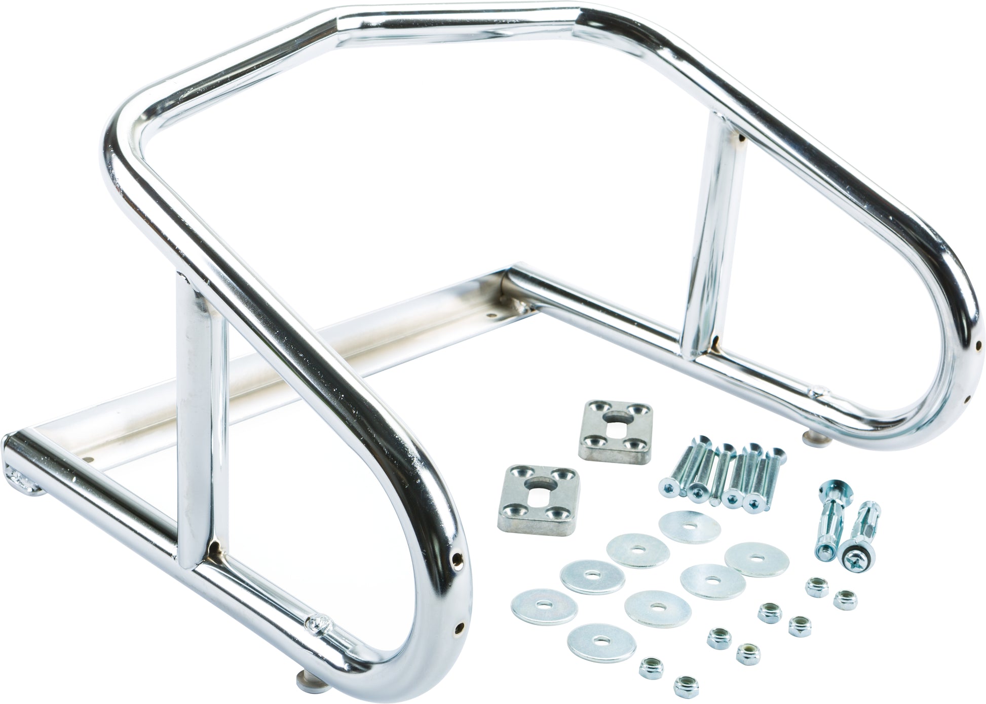 Fire Power 12.5 - inch Wheel Chock for Flatbed Trailers and Motorcycle Haulers - Part 01101913 W/HARDWARE - Kelly Motorsports