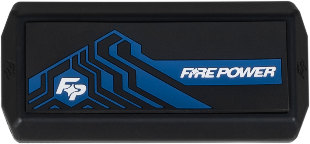 FIRE POWER 18 - 6901 Bar Pad Ata Blue - Lightweight Aluminum Handlebar with Impact Protection and Precise Calibration - Kelly Motorsports