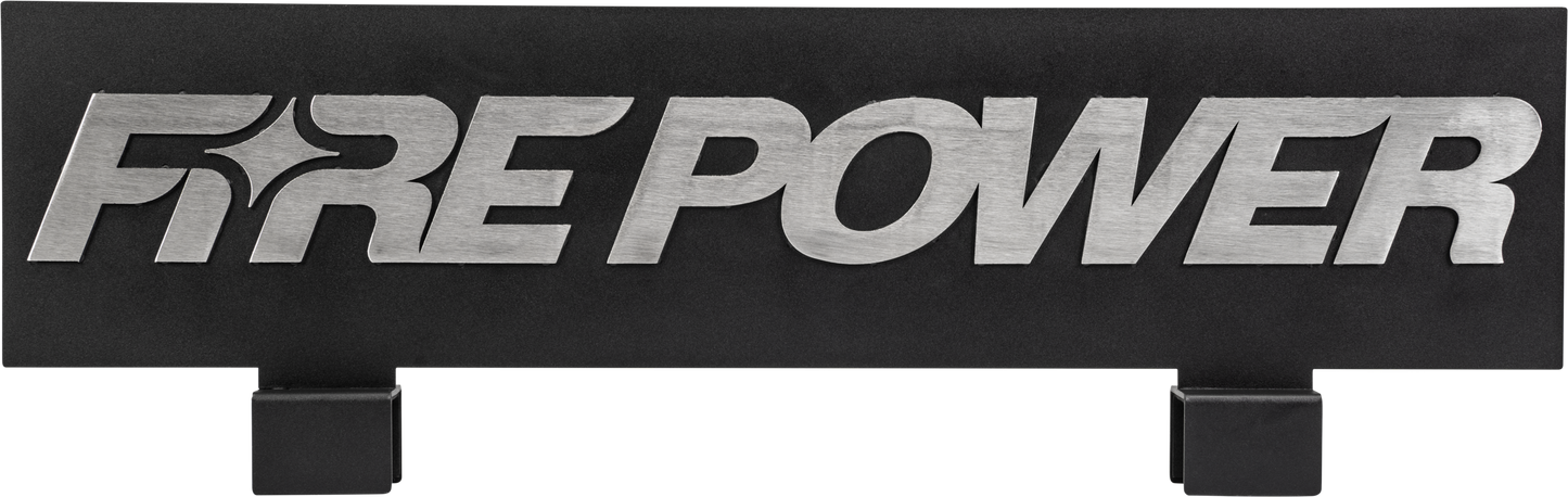 FIRE POWER 30" Header Firepower Battery Display - Kelly Motorsports