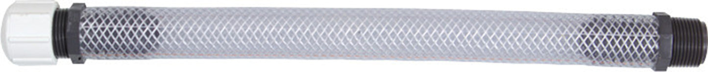 FIRE POWER 300 - 10001 Reinforced 12 - Inch Filler Hose with Screw Cap for Utility Containers - Kelly Motorsports