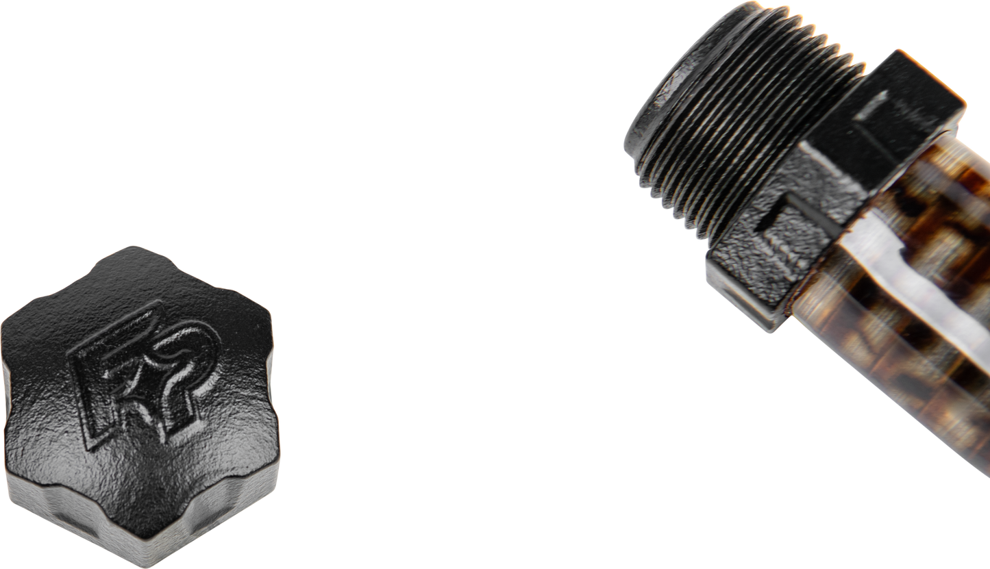 Fire Power 300 - 10004 Black Filler Hose Screw Cap for Utility Containers - Kelly Motorsports