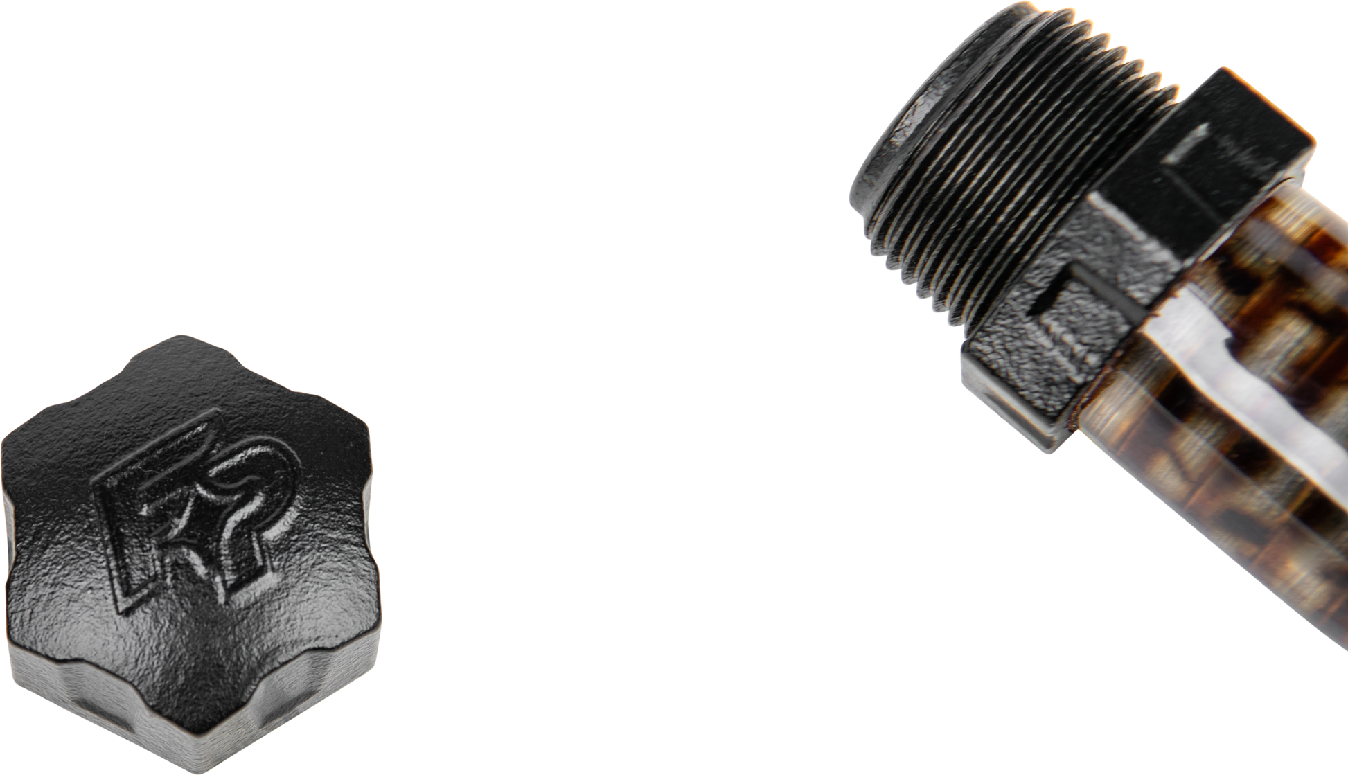 Fire Power 300 - 10004 Black Filler Hose Screw Cap for Utility Containers - Kelly Motorsports