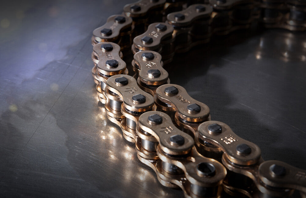 FIRE POWER 520FPX - 120 /G X Ring Chain 520x120 Gold for Beta Motorcycles - Kelly Motorsports