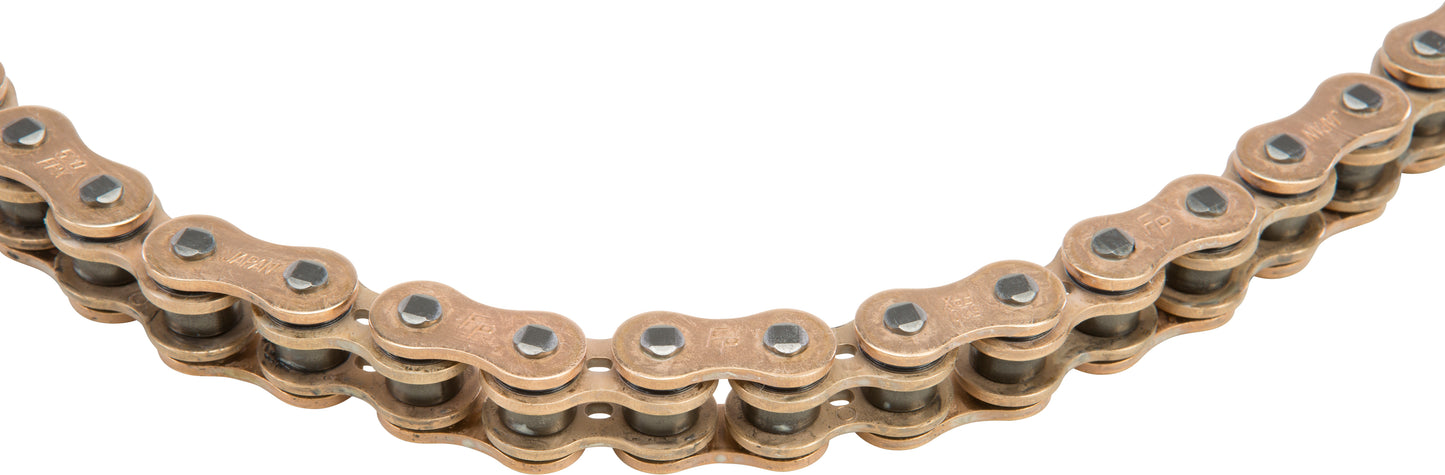 FIRE POWER 520FPX - 150/G X Ring Chain with Gold Finish – Heavy - Duty 520 Chain for Industrial and Commercial Use - Kelly Motorsports