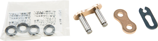 FIRE POWER 520FPX - SKJ/G X Ring Clip Master Link - Gold for Beta and Honda CR500AF Models - Kelly Motorsports