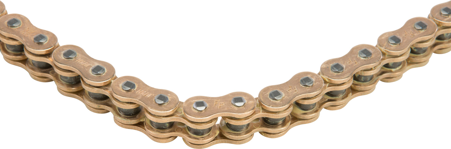 Fire Power 525FPX - 130/G X Ring Chain 525x130 Gold - Heavy Duty Chain for Industrial and Commercial Use - Kelly Motorsports