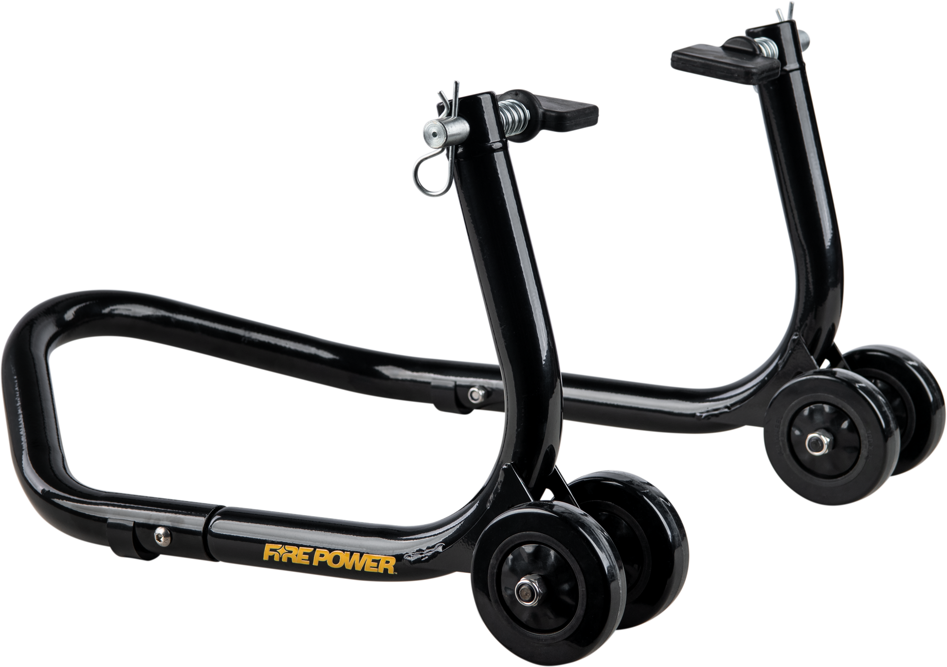 Fire Power 56 - 08200 Front and Rear Paddock Stand - Black for Motorcycles - Kelly Motorsports