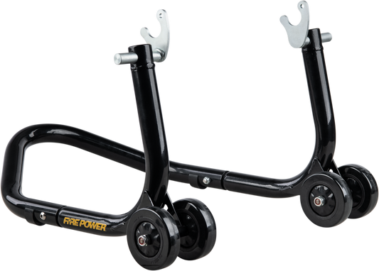 Fire Power 56 - 08200 Front and Rear Paddock Stand - Black for Motorcycles - Kelly Motorsports