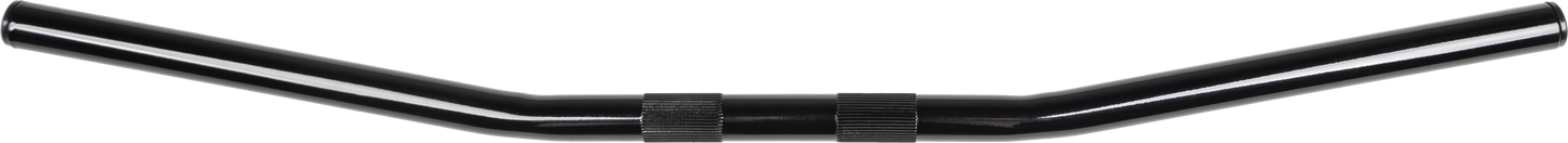 Fire Power 7/8 inch Black Handlebar Drag Wide Center - Part 013113211 - Kelly Motorsports