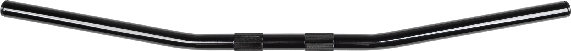 Fire Power 7/8 inch Black Handlebar Drag Wide Center - Part 013113211 - Kelly Motorsports