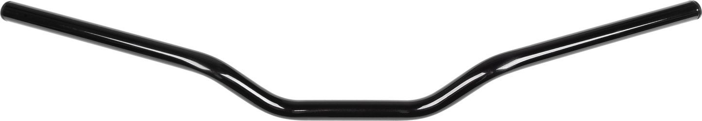 FIRE POWER 7/8 Inch Black Handlebar for Superbike – Durable Carbon Steel Construction - Kelly Motorsports