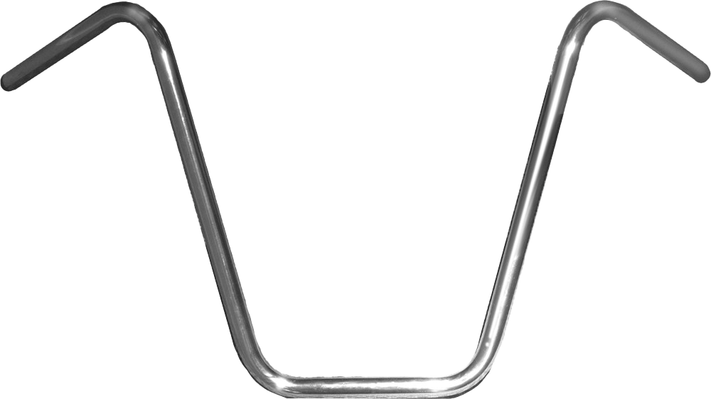 FIRE POWER 7/8 inch Handlebar Ape Hanger with 14 inch Rise in Chrome - Kelly Motorsports