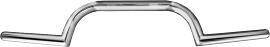 FIRE POWER 7/8 - Inch Handlebar Clubman Chrome - Durable Carbon Steel Construction - Kelly Motorsports
