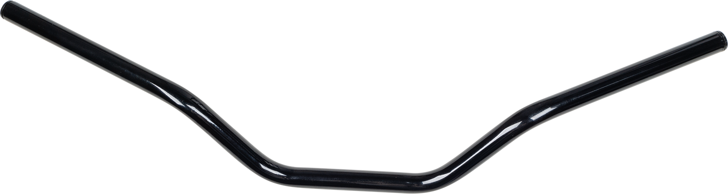 FIRE POWER 7/8 inch Handlebar Daytona Touring Black with Carbon Steel Construction - Kelly Motorsports