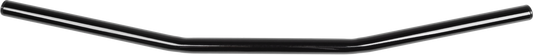 Fire Power 7/8 Inch Handlebar Drag Black - Durable Carbon Steel Construction - Kelly Motorsports
