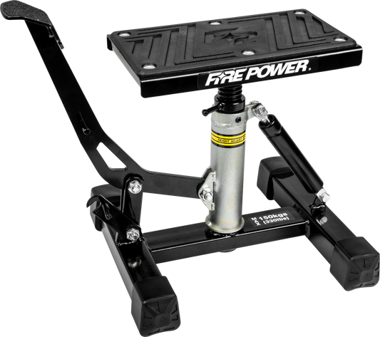 FIRE POWER A1164 - 1 Dirt Bike Lift Stand with Adjustable Height and Rubber Grip - Kelly Motorsports