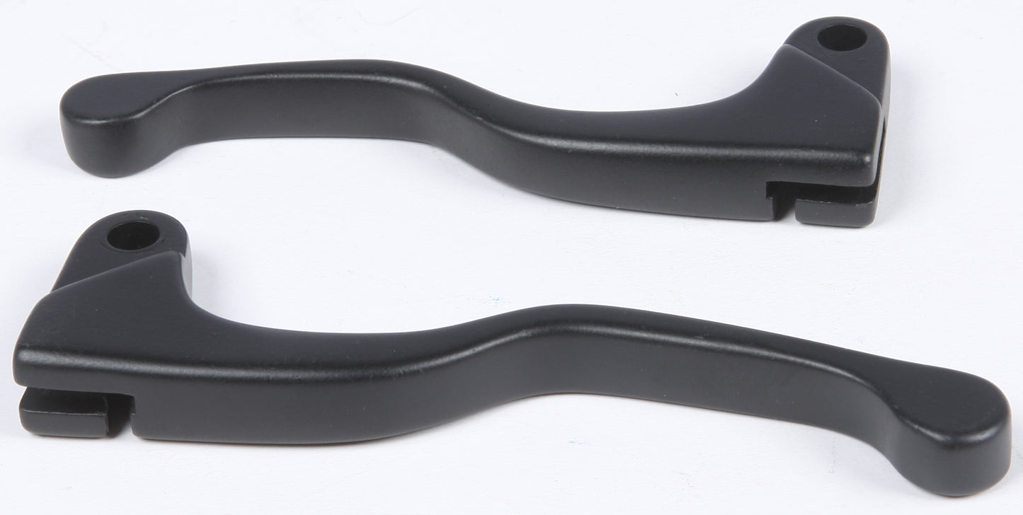 Fire Power Alloy Lever Set Black for Cable - Operated Front Brakes - Part 020 - 0326 - Kelly Motorsports