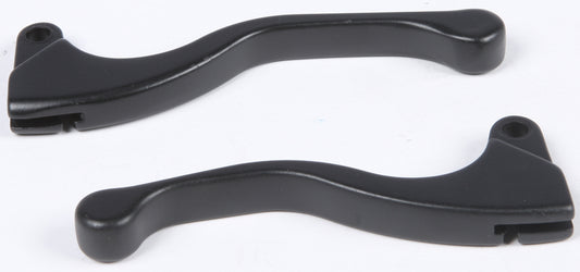 FIRE POWER Alloy Lever Set for Cable - Operated Front Brakes - Black - Kelly Motorsports