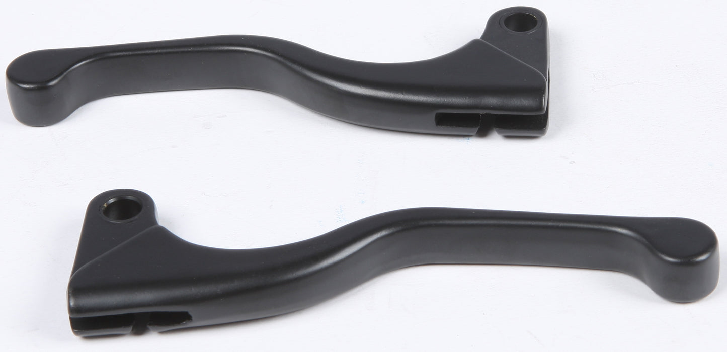 FIRE POWER Alloy Lever Set for Cable - Operated Front Brakes - Black, Part WP99 - 73752 - Kelly Motorsports