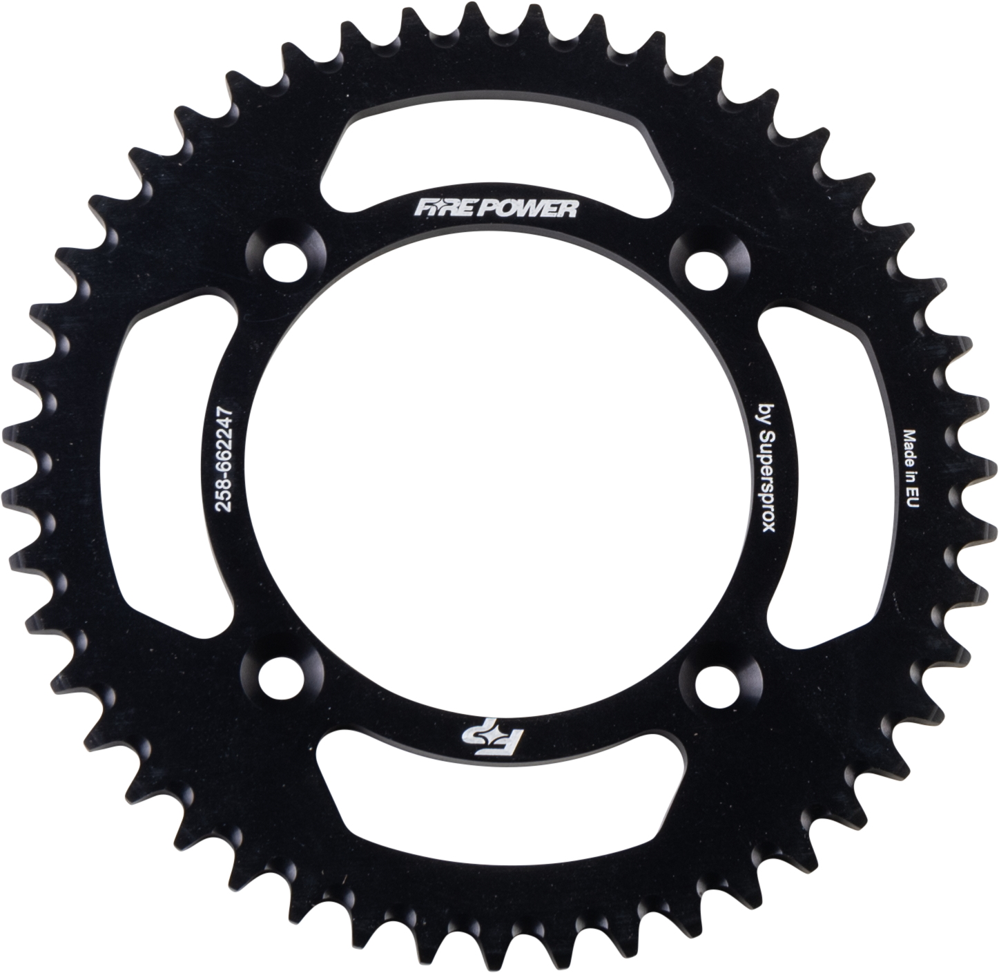 Fire Power Aluminum 47 - Tooth Rear Sprocket – Lightweight and Durable Bike Gear - Kelly Motorsports