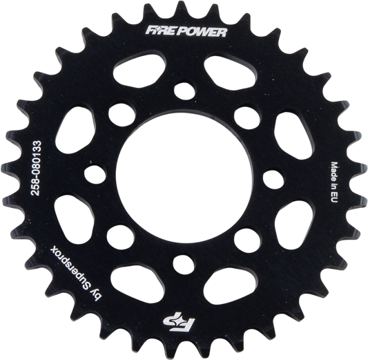 FIRE POWER Aluminum Rear Sprocket 33T for Kawasaki KLX110 - Lightweight and Durable - Kelly Motorsports