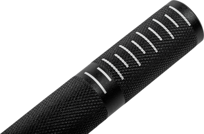 FIRE POWER Ata Enduro/KTM High Black Handlebar - 1 1/8 inch to 7/8 inch Clamping, Lightweight Aluminum - Kelly Motorsports