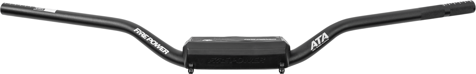FIRE POWER Ata Enduro/KTM High Black Handlebar - 1 1/8 inch to 7/8 inch Clamping, Lightweight Aluminum - Kelly Motorsports