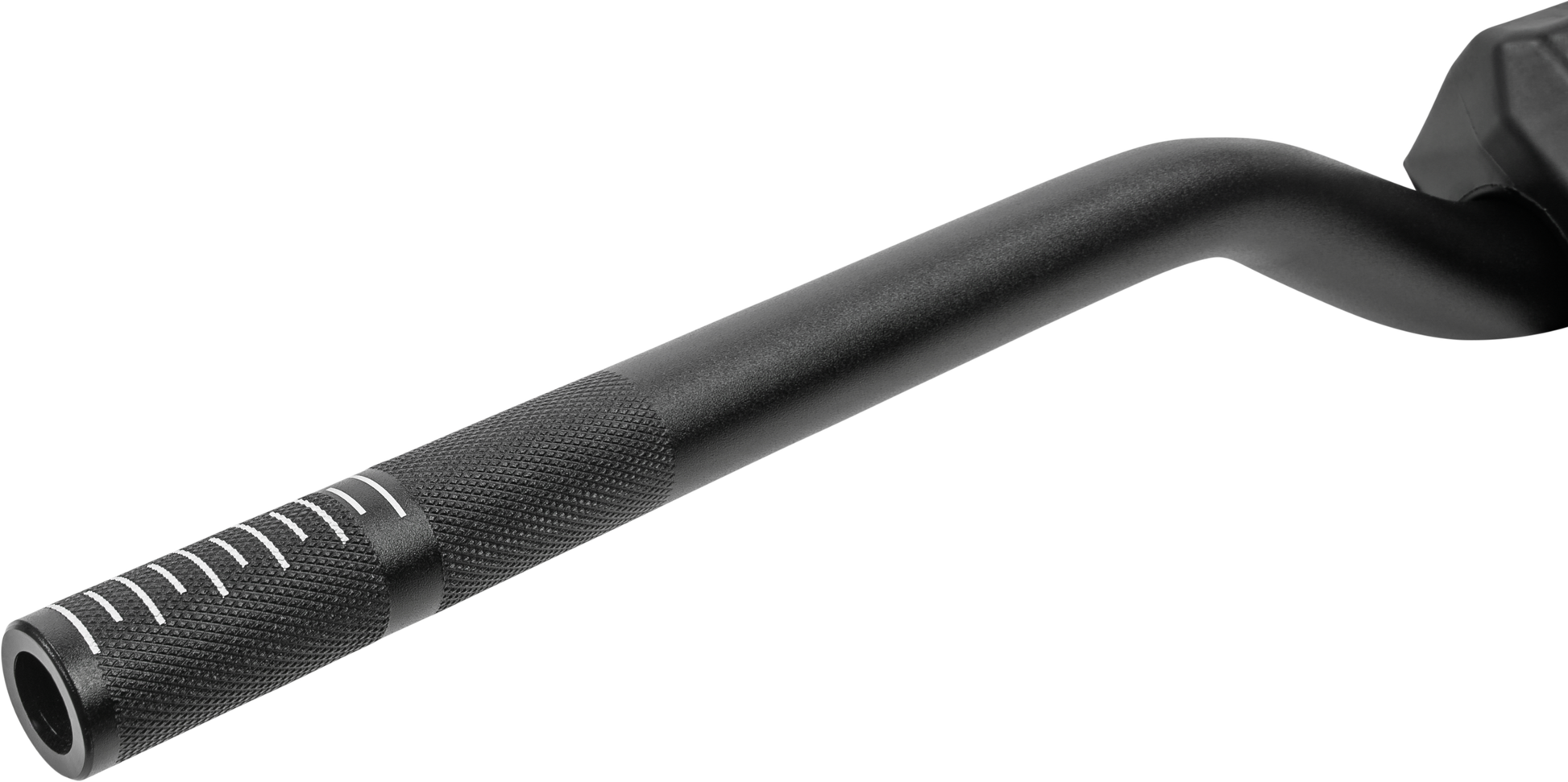 FIRE POWER Ata Enduro/KTM High Black Handlebar - 1 1/8 inch to 7/8 inch Clamping, Lightweight Aluminum - Kelly Motorsports
