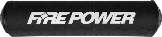 FIRE POWER Bar Pad Afa Black - 7/8" Clamping Diameter for Secure Grip and Impact Protection - Kelly Motorsports