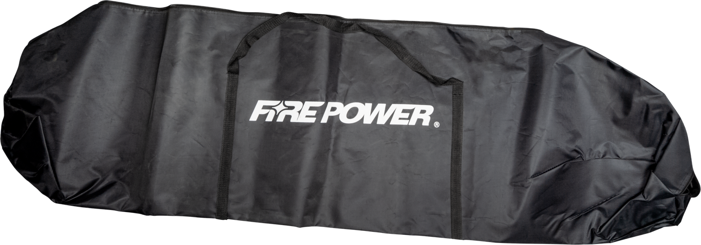 Fire Power Canopy Bag 10x10 inches Blue with White Logo - Part Number HYA - 012 - FP - Kelly Motorsports