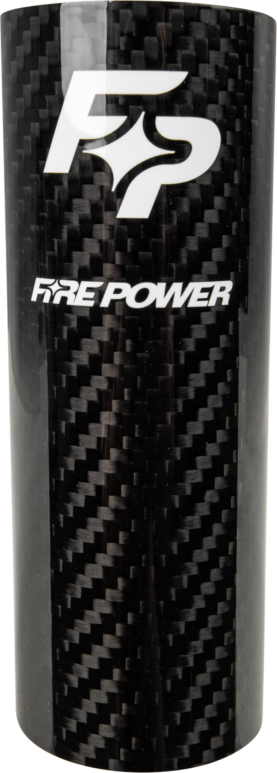 Fire Power Carbon Fiber Registration Wrap 52mm x 125mm for Motorcycles - Kelly Motorsports
