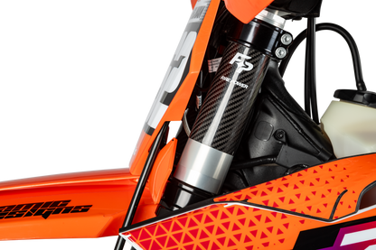 Fire Power Carbon Fiber Registration Wrap 52mm x 125mm for Motorcycles - Kelly Motorsports