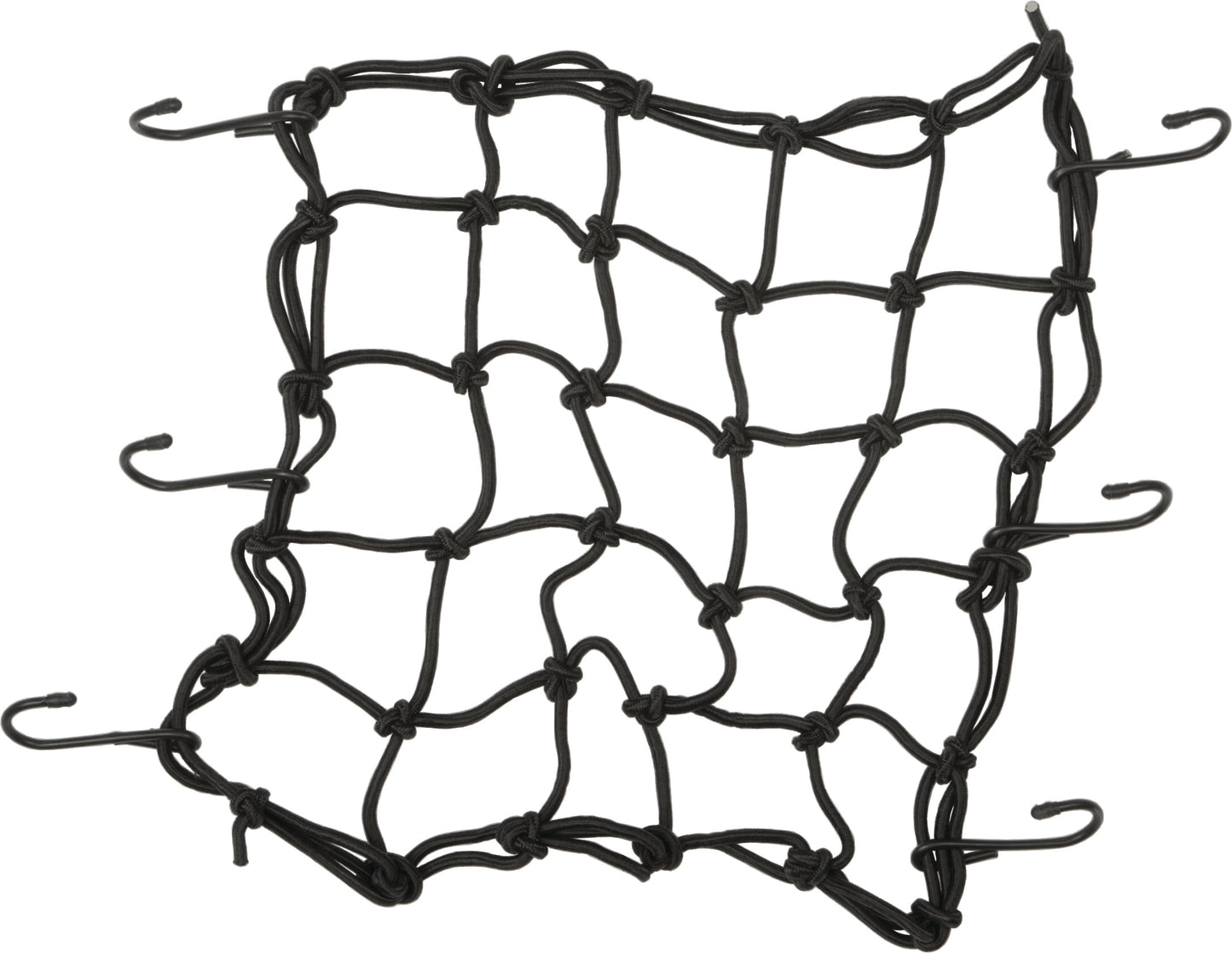 FIRE POWER Cargo Net Standard Black 15x15" Part 52152 for Secure Light Duty Loads - Kelly Motorsports