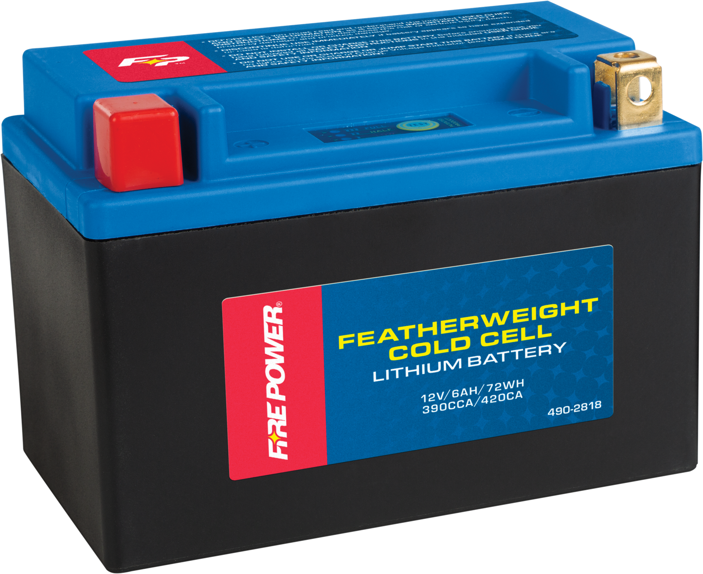 Fire Power Cold Weather Lithium Battery HJTX20CH - FP - B - C for Snowmobiles and More - Kelly Motorsports