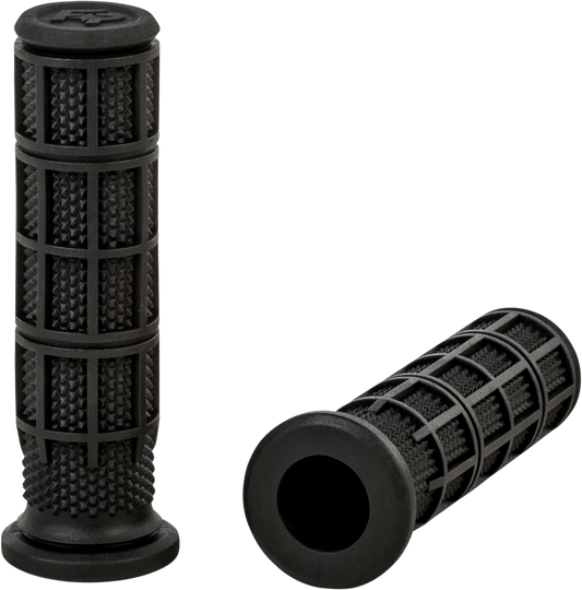 FIRE POWER Control ATV Standard Grips Black Full Waffle - Part 24 - 0229 - Kelly Motorsports