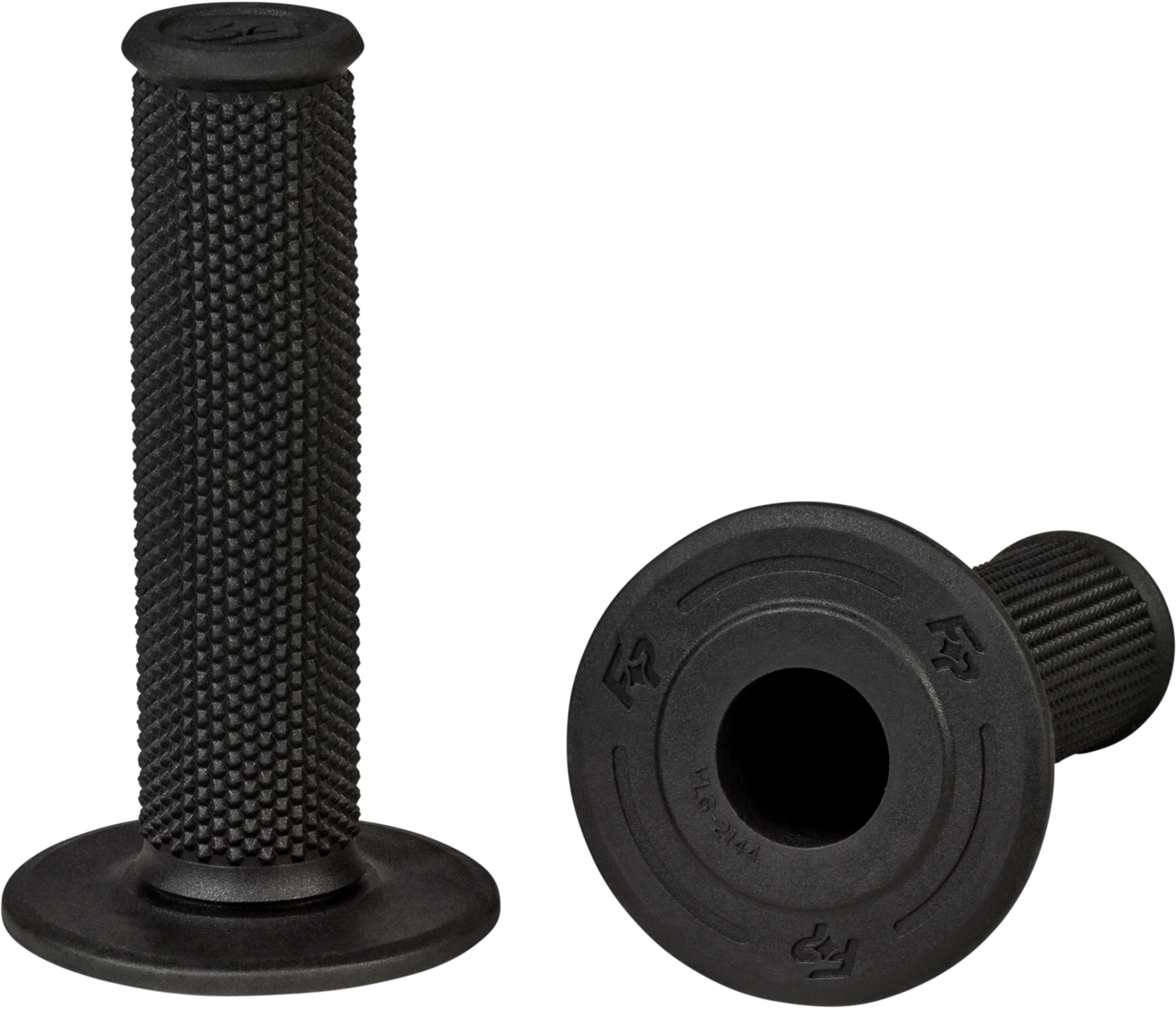 Fire Power Control MX Standard Grips Black No Waffle – Enhanced Traction and Control - Kelly Motorsports