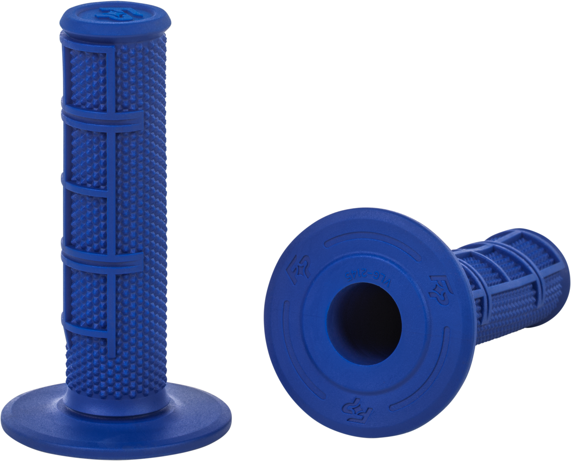 FIRE POWER Control MX Standard Grips Blue Half Waffle – Superior Traction and Handling - Kelly Motorsports