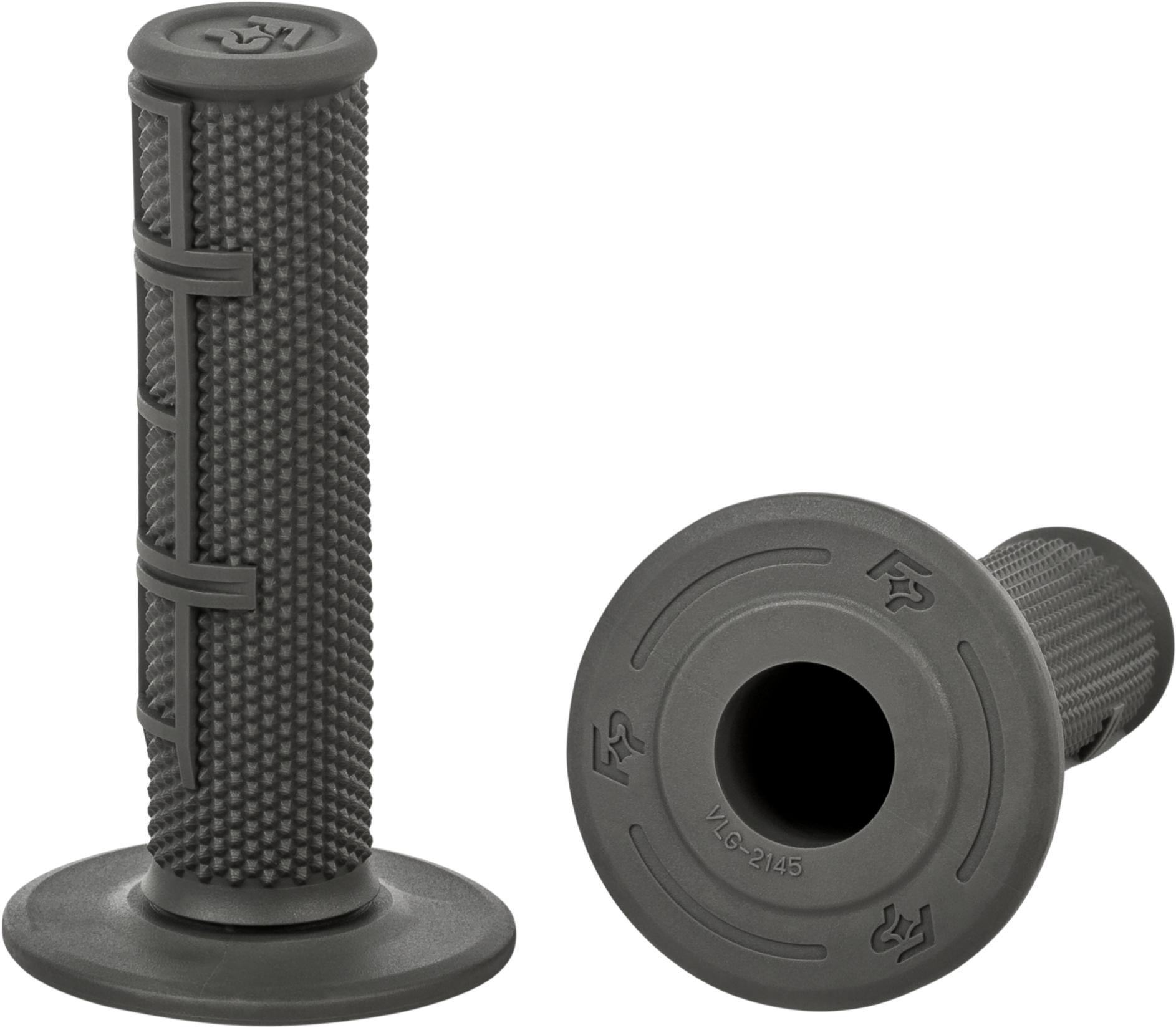 Fire Power Control MX Standard Grips Gray Half Waffle - Part 24 - 0222 - Kelly Motorsports
