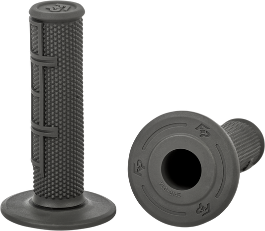 Fire Power Control MX Standard Grips Gray Half Waffle - Part 24 - 0222 - Kelly Motorsports