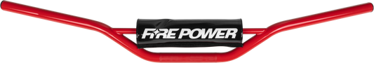 FIRE POWER CSC CR High Red Handlebar – Durable 7/8 - Inch Clamping Diameter with Reinforced Crossbar - Kelly Motorsports