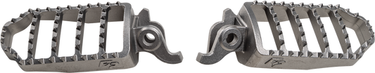 Fire Power Extended Gator Foot Pegs 58 x 115 mm for Kawasaki KX250F - Kelly Motorsports
