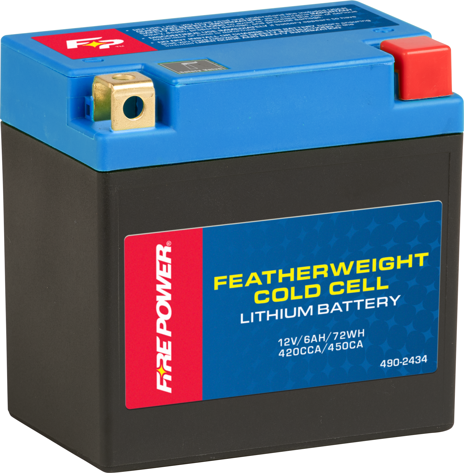 Fire Power Featherweight Lithium Battery HJ13L - FPZ 12V 72Wh with 420 CCA - Kelly Motorsports
