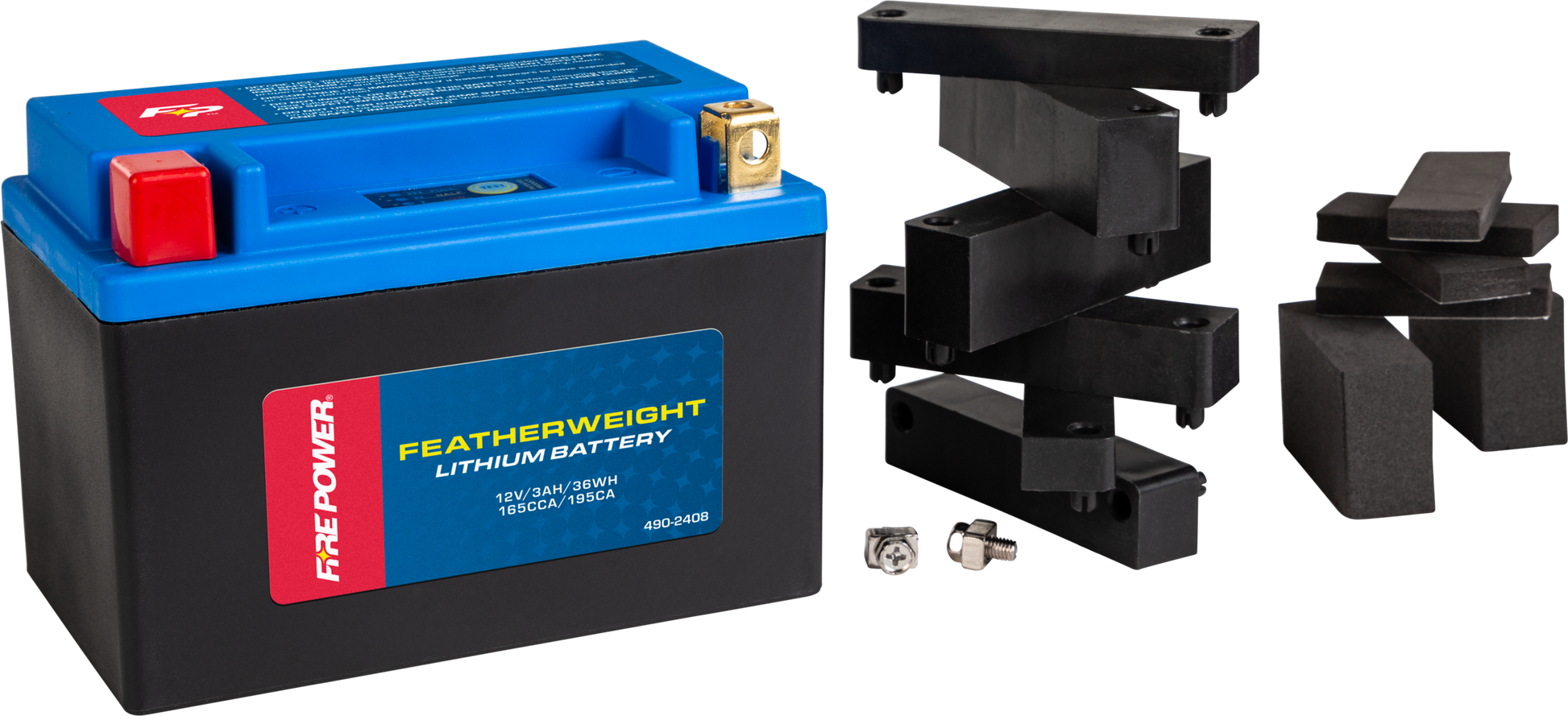 Fire Power Featherweight Lithium Battery HJTX9 - FP - B - 12V, 36Wh, 165 CCA - Kelly Motorsports