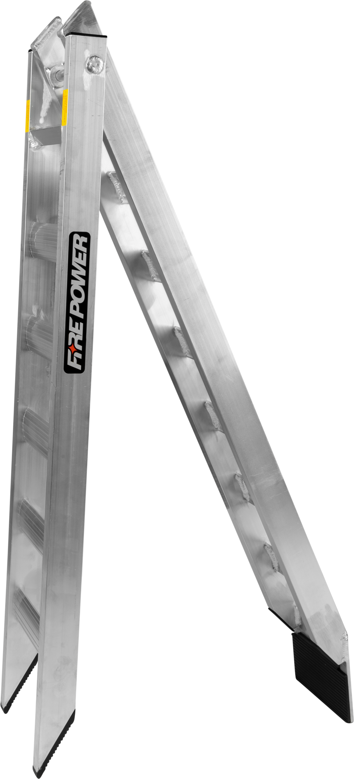FIRE POWER Folding Runway Ramp 79 Inch – Heavy Duty Aluminum Loading Ramp with Slip - Resistant Features - Kelly Motorsports