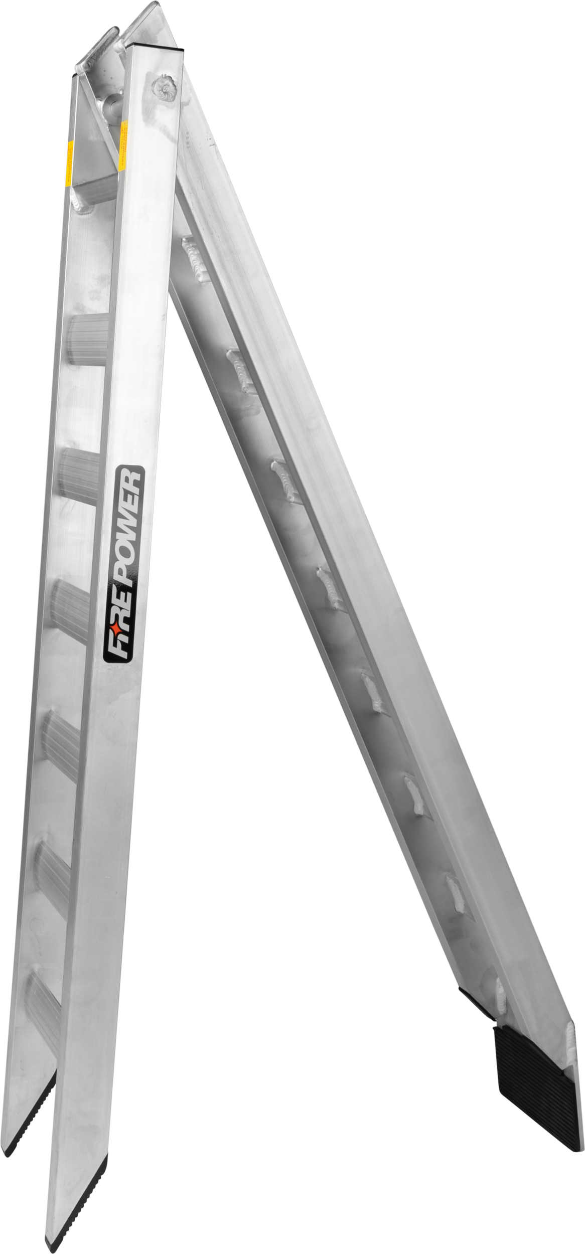 FIRE POWER Folding Runway Ramp 92 - Inch x 9.5 - Inch x 7.5 - Inch with 750 lbs Load Capacity - Kelly Motorsports