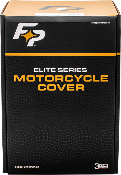 FIRE POWER FP Elite Series Cover for Advanced Touring Motorcycles - Pfas Compliant Black - Kelly Motorsports