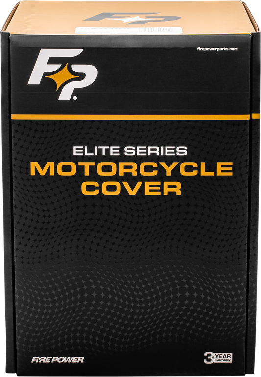 FIRE POWER FP Elite Series Cover for Advanced Touring Motorcycles - Pfas Compliant Black - Kelly Motorsports
