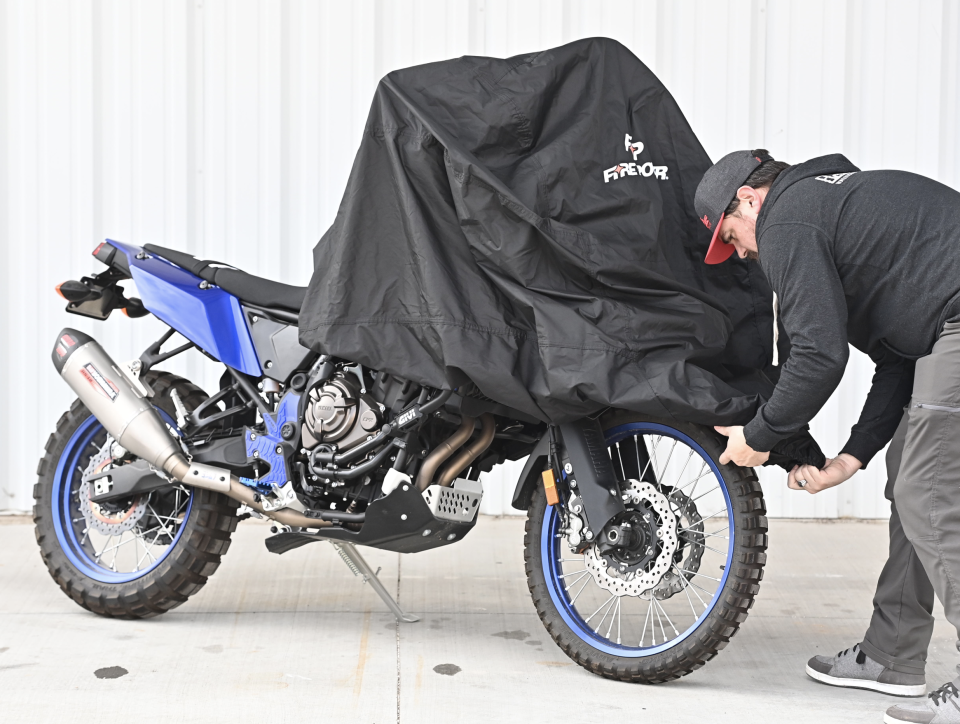 FIRE POWER FP Elite Series Cover for Advanced Touring Motorcycles - Pfas Compliant Black - Kelly Motorsports